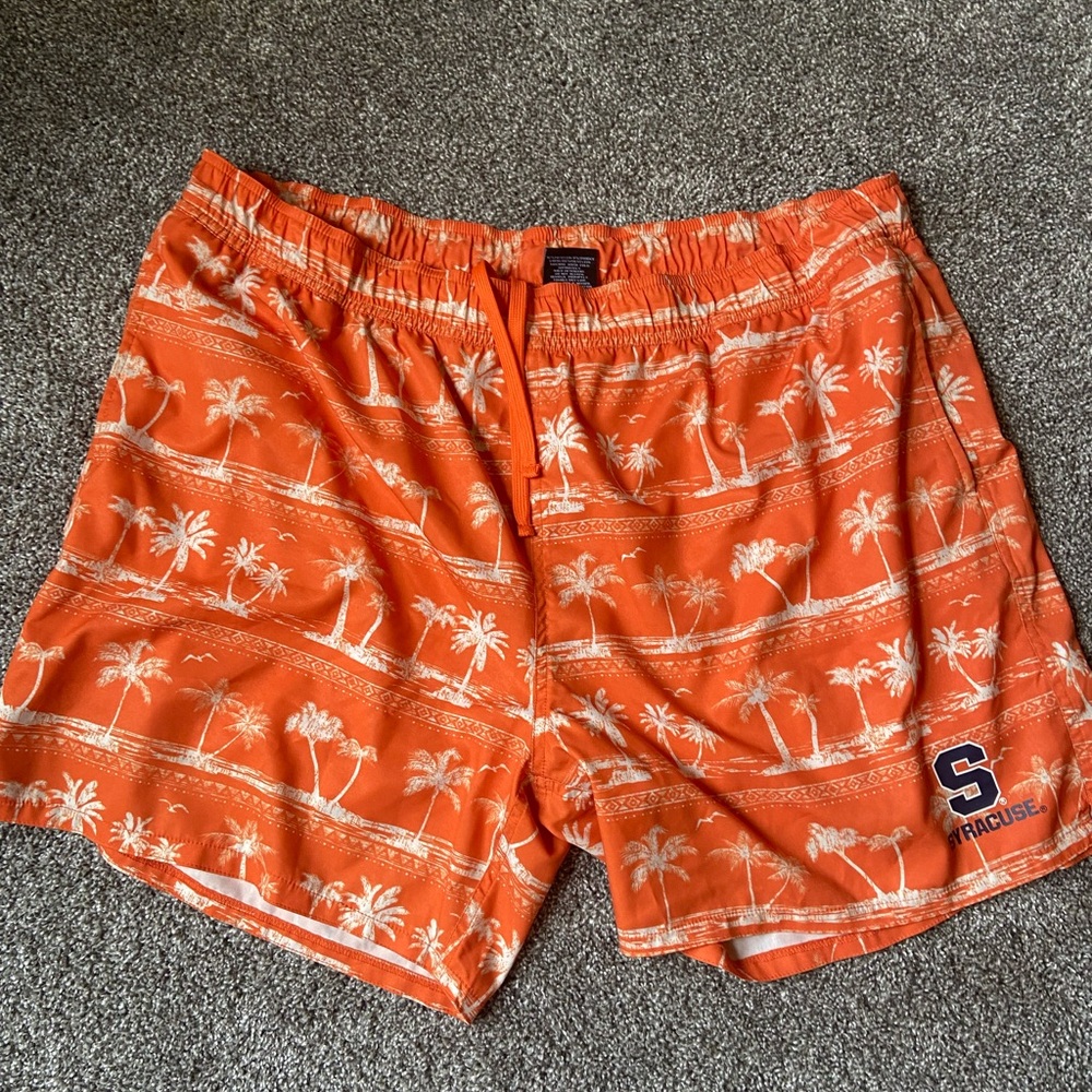 Syracuse fans, Colosseum Men’s swim trunks, orange, 3XL, Syracuse